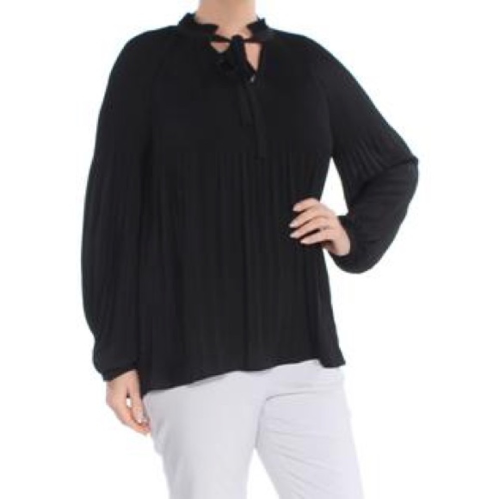 Ralph Lauren bow-collar blouse